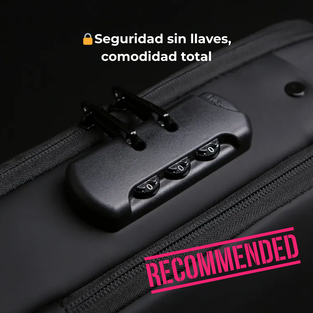 SafePack Pro - Bolso Antirrobo - 🔒 Mantén tus pertenencias seguras en la ciudad y en tus viajes.