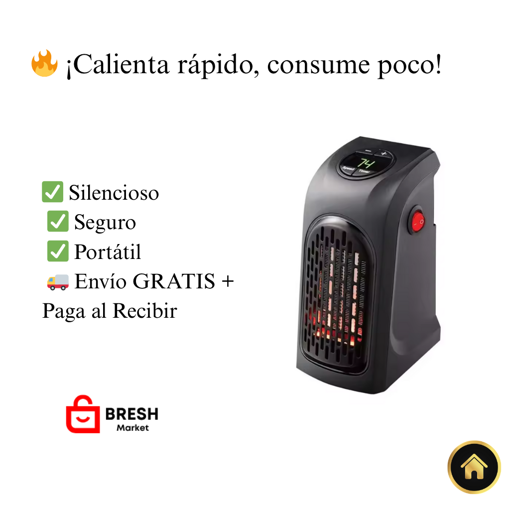 Calefactor Eléctrico Portátil