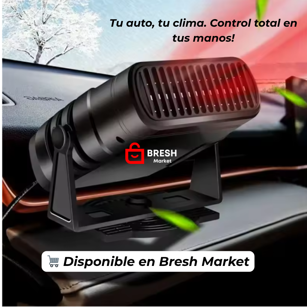 Calefactor Portátil 12V para Auto