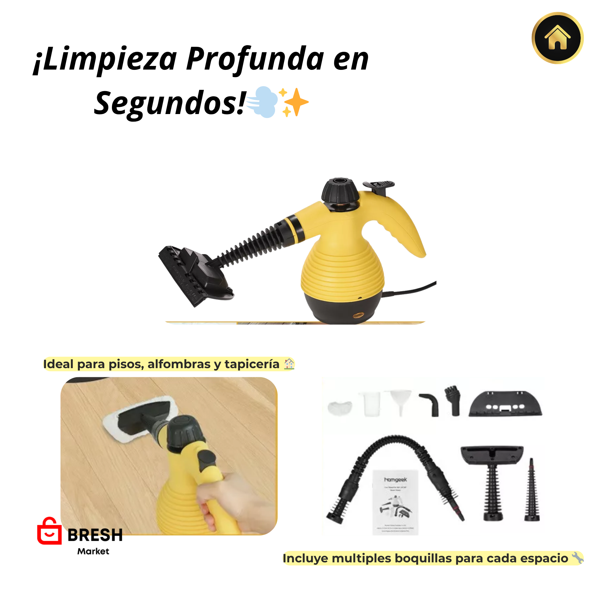 VapoClean 360™ — Elimina 99% de virus y bacterias